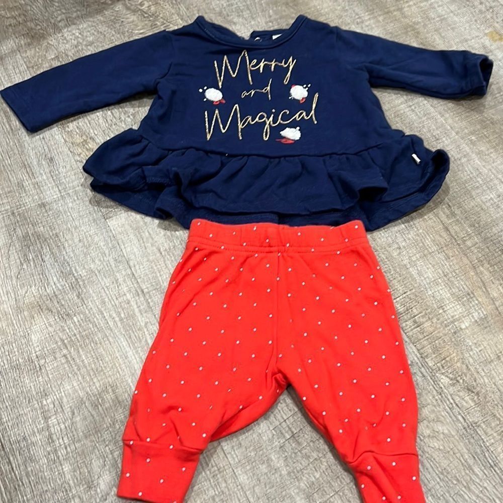 Merry Christmas baby set